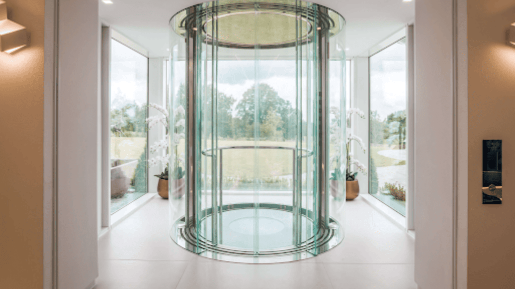 design lift transparan